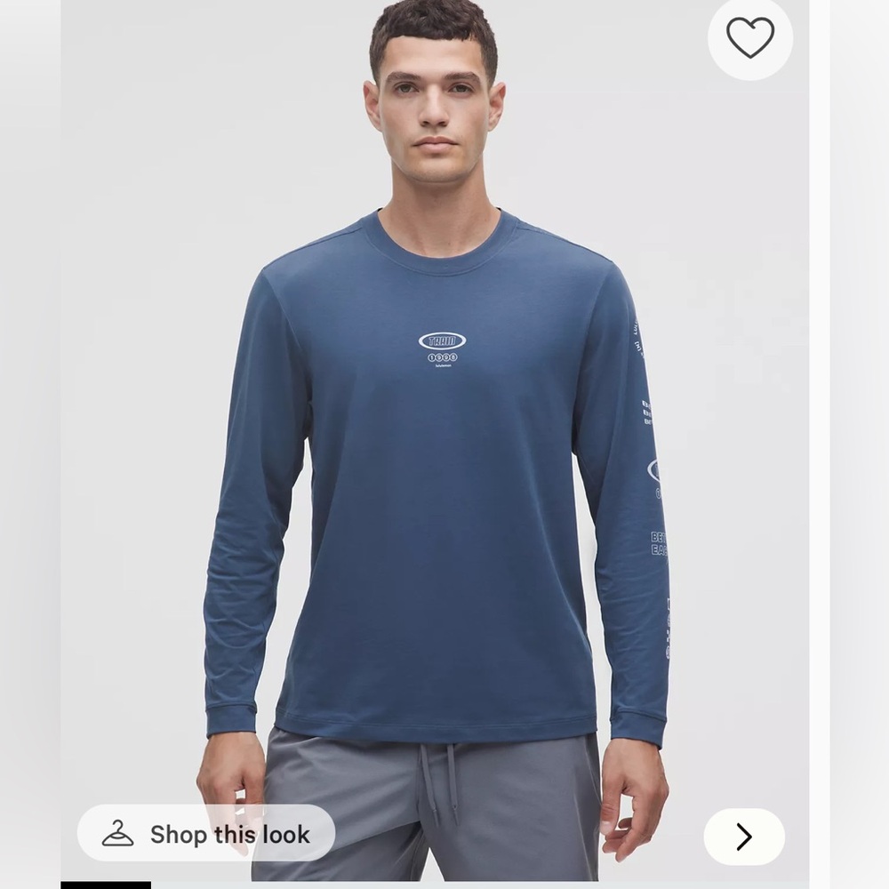 Lululemon Zeroed In Long-Sleeve Shirt
Graphic size L